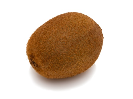 Kiwi isolated on white background.の写真素材