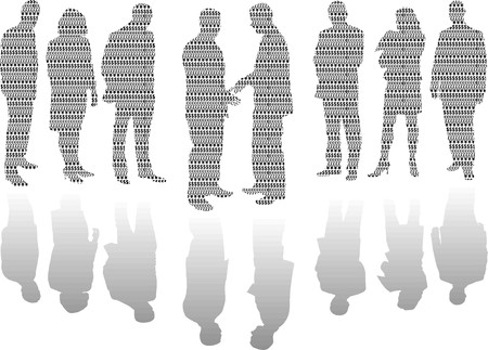  International business, money symbols, Traders, vector illustrationのイラスト素材