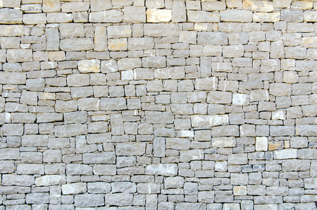 gray stone square shape facade textureの写真素材