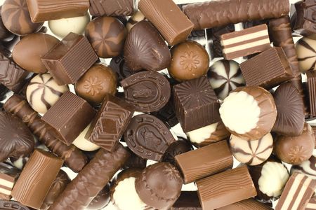 Chocolate sweetsの写真素材