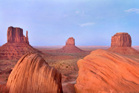 Monument Valley at sunset, Arizona