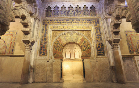 CORDOBA, SPAIN - JUNE 30, 2017: The Mosque-Cathedral of Cordoba is the most important monument of all the Western Islamic world.のeditorial素材