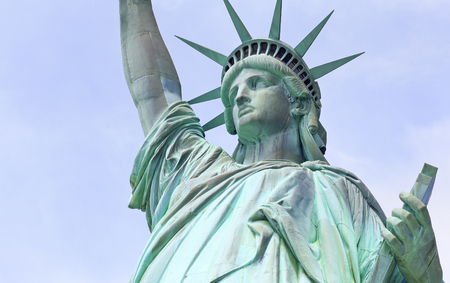 Statue of Liberty, New York City, USAの写真素材