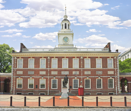 Independence Hall in Philadelphia, Pennsylvania, USAのeditorial素材