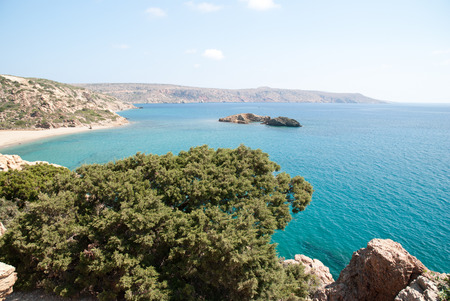 Crete, Greece. Beauty of the Mediterranean natureの写真素材