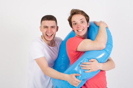 Just two sexy guys. Relationship.の写真素材