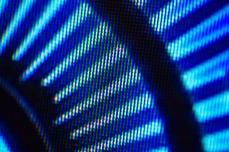 Light emitting diodes for LED display. Digital LED screen background