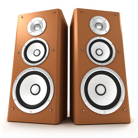 two columns on a white background  の写真素材