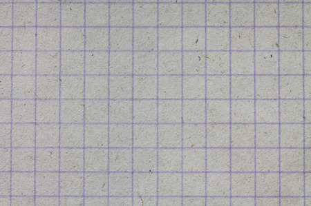 Texture of a sheet of notepad with cellsの写真素材