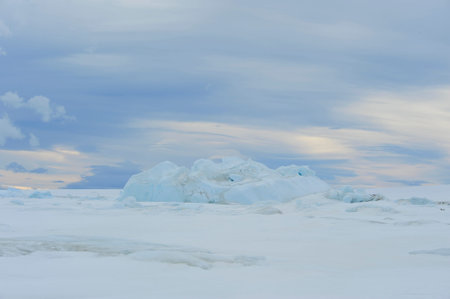 Travel to Antarctica on the ship nice day for cruise