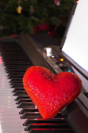 Piano Valentines dayの写真素材