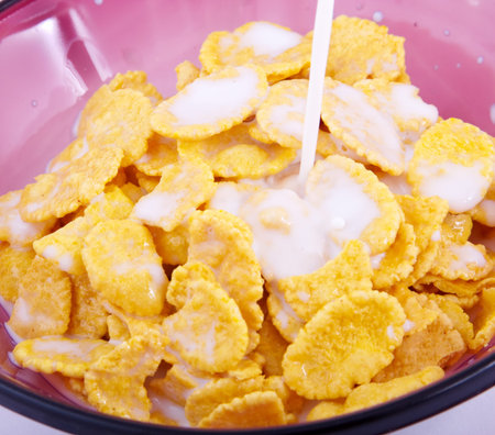 corn-flakes with milk