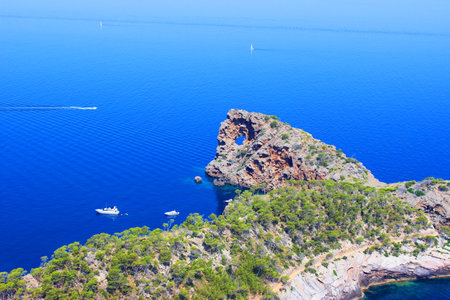 Sa Foradada, island of Mallorca, Balearic islands, Spainの写真素材