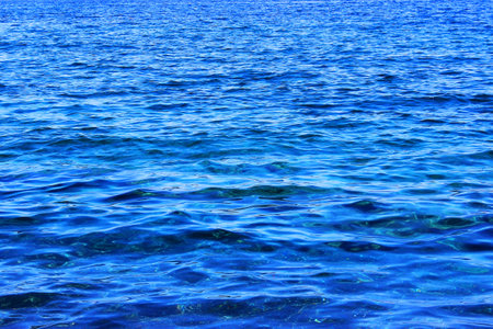 Ocean water backgroundの写真素材