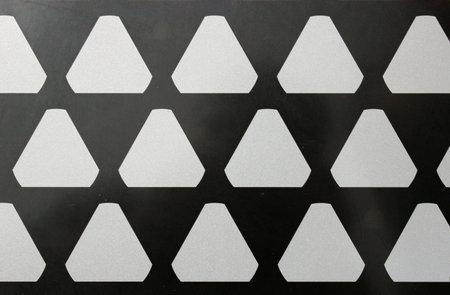 Gray and black rhombusesの写真素材