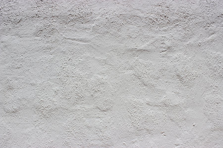 Wall plaster painted white texturedの写真素材