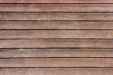 Brown wooden floor of horizontal boardsの写真素材