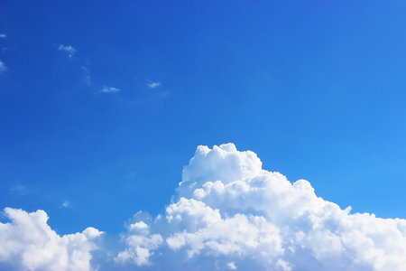 blue sky clouds,blue sky with clouds.の写真素材