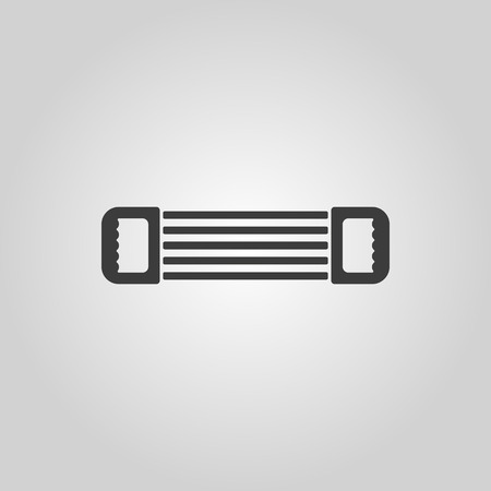 The expander icon. Expander symbol. Flat Vector illustrationのイラスト素材