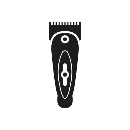 The hairclipper icon. Shaver symbol. Flat Vector illustrationのイラスト素材