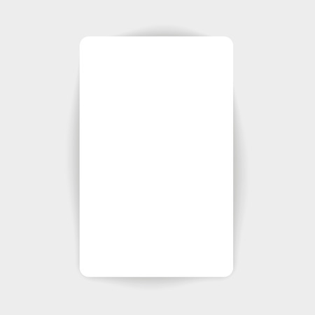 The Blank sheet of paper. Sticker, posterのイラスト素材