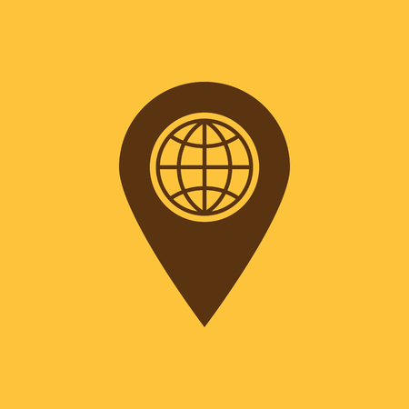 The SEO icon. WWW and browser, development, seo symbol. UI. Web. Logo. Sign. Flat design. App. Stock vectorのイラスト素材