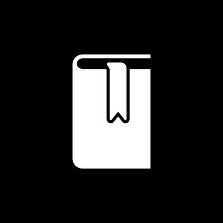 Book and bookmark icon. vector design. Library, bookmark symbol. web. graphic. JPG. AI. app. logo. object. flat. image. sign. eps. art. picture - stock vectorのイラスト素材