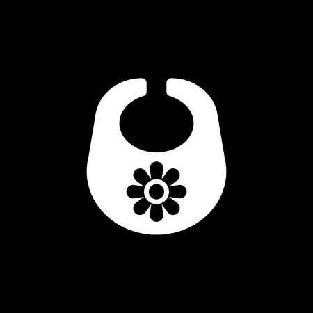 Bib icon. design. Breastplate and apron, Bib symbol. web. graphic. AI. app. logo. object. flat. image. sign. eps. art. picture - stock vectorのイラスト素材