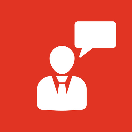 The message icon. Talking and communication, message, speak, speaking people symbol. UI. Web. Logo. Sign. Flat design. App. Stock vectorのイラスト素材