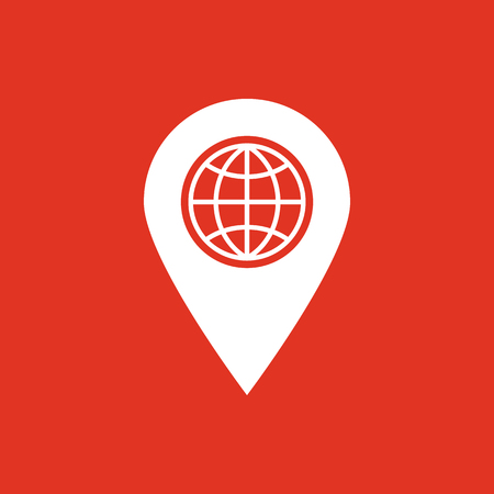 The SEO icon. WWW and browser, development, seo symbol. UI. Web. Logo. Sign. Flat design. App. Stock vectorのイラスト素材