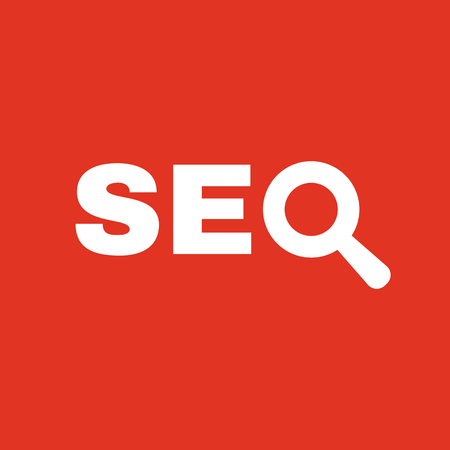 The SEO icon. WWW and browser, development, seo symbol. UI. Web. Logo. Sign. Flat design. App. Stock vectorのイラスト素材