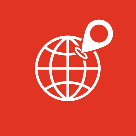 The SEO icon. WWW and browser, development, seo symbol. UI. Web. Logo. Sign. Flat design. App. Stock vectorのイラスト素材