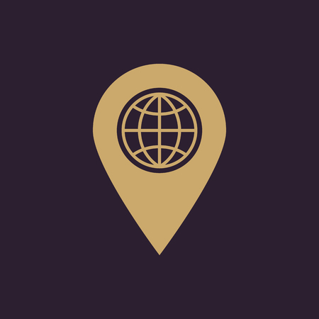The SEO icon. WWW and browser, development, seo symbol. UI. Web. Logo. Sign. Flat design. App. Stock vectorのイラスト素材