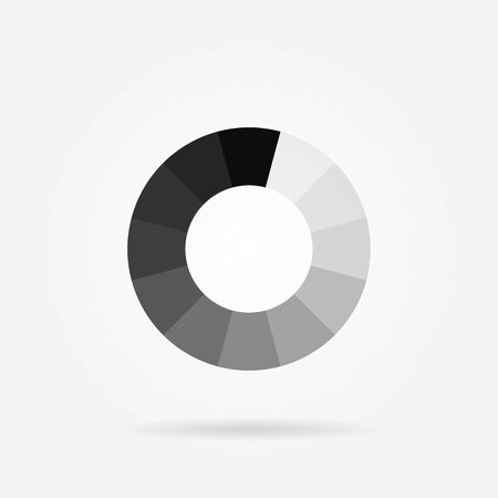 The loading icon. Buffering, download symbol.  Stock - Vector illustrationのイラスト素材