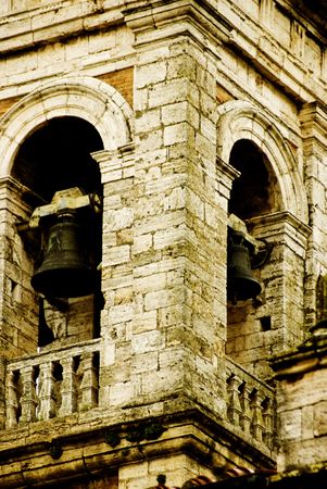 old tuscany churchの写真素材