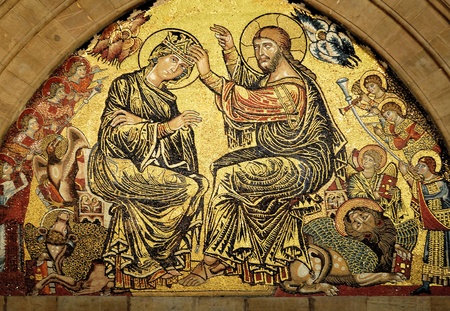 Cathedral of florence,italy. a mosaicのeditorial素材