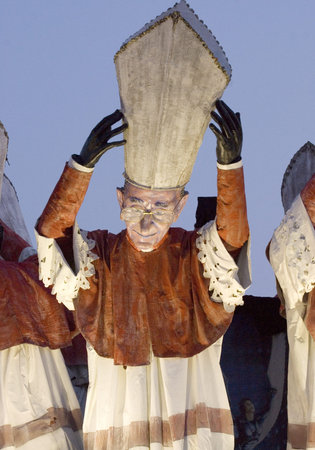 VIAREGGIO, ITALY - MARCH 4  One of the carnival floats in the famous carnival of Viareggio, on March...