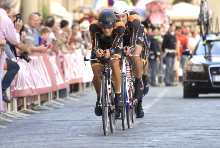 Uci road world championship 2013 TEAM TIME TRIAL  man , uci road world championship のeditorial素材