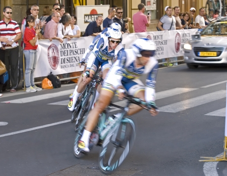 Uci road world championship 2013 TEAM TIME TRIAL  man , uci road world championship のeditorial素材