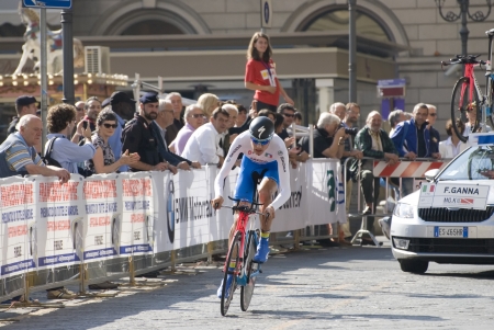 FLORENCE-SEPTEMBER 2013  UCI road World Championship in florence のeditorial素材