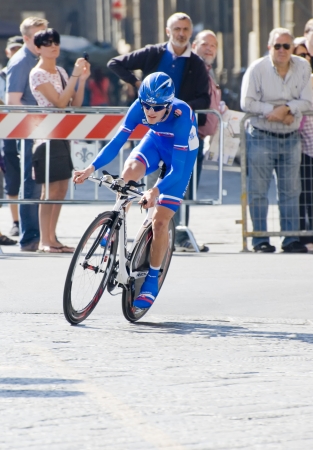 FLORENCE-SEPTEMBER 2013  UCI road World Championship in florence のeditorial素材