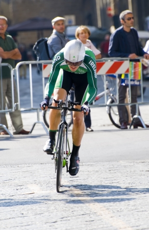 FLORENCE-SEPTEMBER 2013  UCI road World Championship in florence のeditorial素材