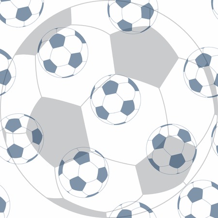 Sport  2015, soccer wallpaper, blue background,seamlessのイラスト素材