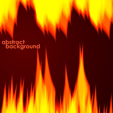 Fiery background. Vector illustrationのイラスト素材