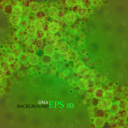 Molecule DNA. Abstract background. Vector illustration. Eps10のイラスト素材