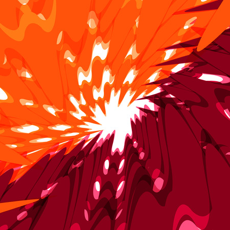 Abstract background, wave shapesのイラスト素材