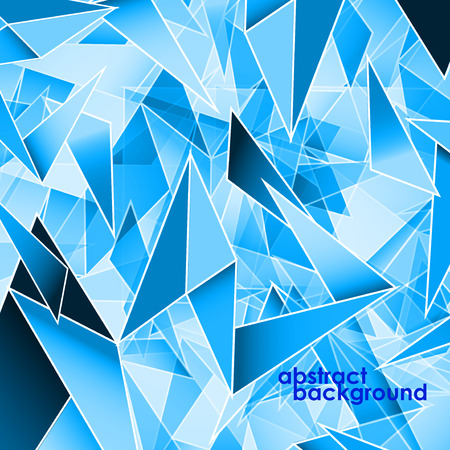 Abstract background, polygonal shapesのイラスト素材