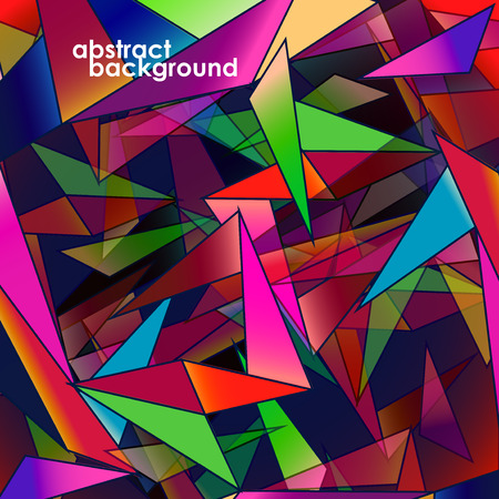 Abstract background, polygonal shapes. Vector illustration. Eps 10のイラスト素材