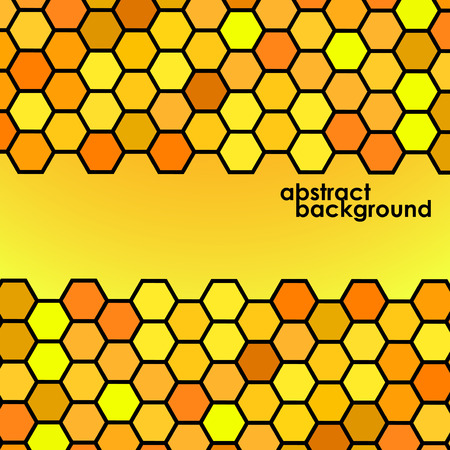 Abstract geometric colorful background from polygons. のイラスト素材