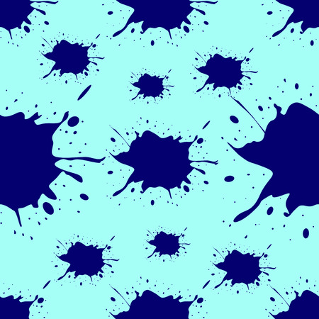 Colorful blots. Seamless vector pattern. Vector illustration. Eps 10のイラスト素材